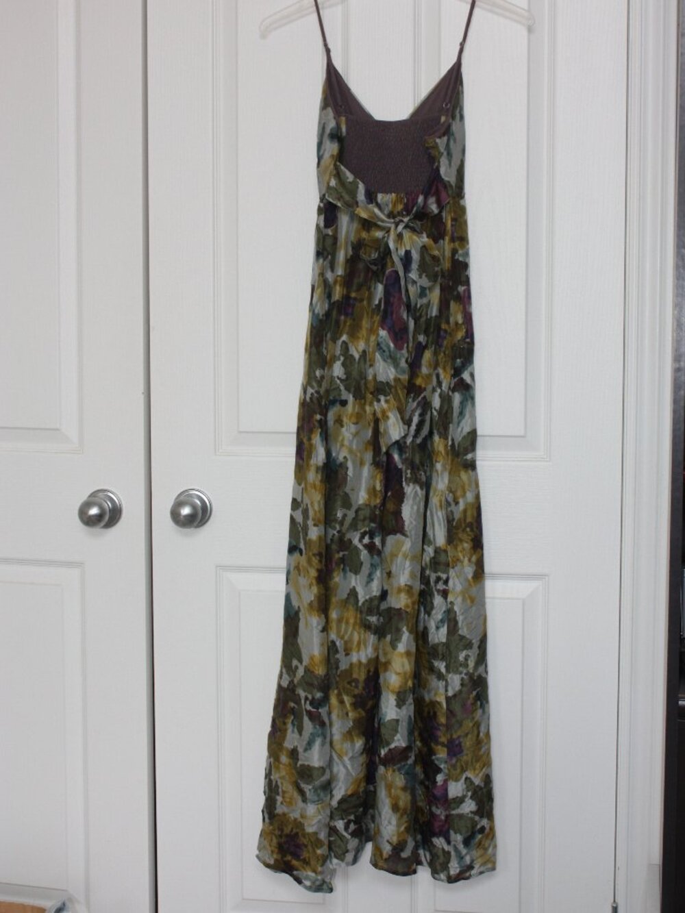 Tristan Silk Floral Maxi Dress XS Size 1 Romantic Cottagecore Elegant Slip Dress - Picture 11 of 11